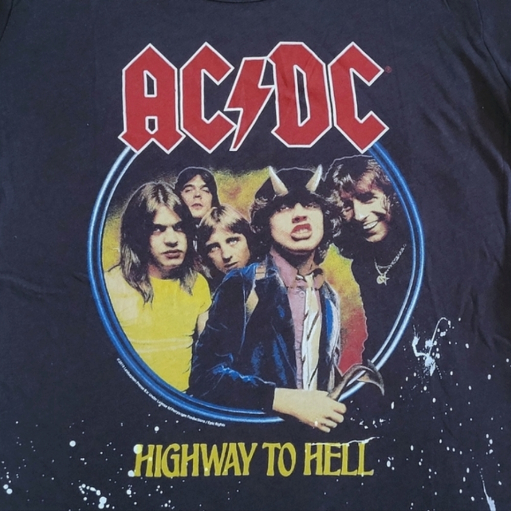 Chaser ⚡AC/DC⚡ Highway to Hell🔥 Graphic Tee👕 - NWT - Picture 10 of 14